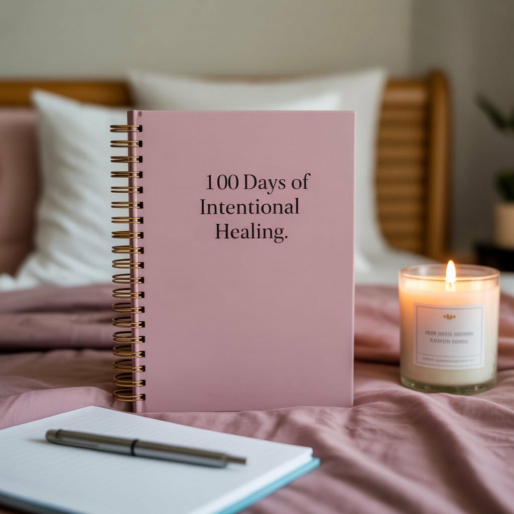 100 Days of Intentional Healing – A Guided Journal for Mental & Emotional Wellness